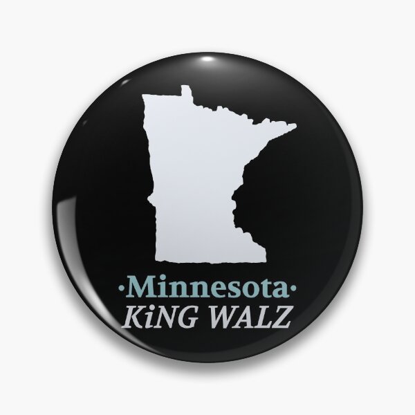 Aperçu de l'œuvre Minnesota King Walz - Gouverneur du Minnesota Tim Walz créée et vendue par bradycarstens.