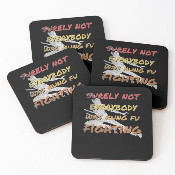 Item preview, Surely Not Everybody Kung Fu Fighting Funny Pop Vintage designed and sold by WichitaClothing.