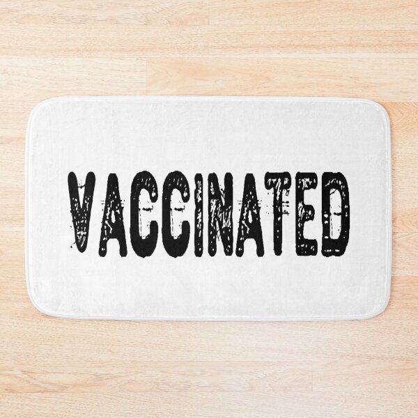Item preview, Vacunado-completamente vacunado-orgullosamente vacunado-Estoy vacunado 2_blanco designed and sold by DrStickerManiac.