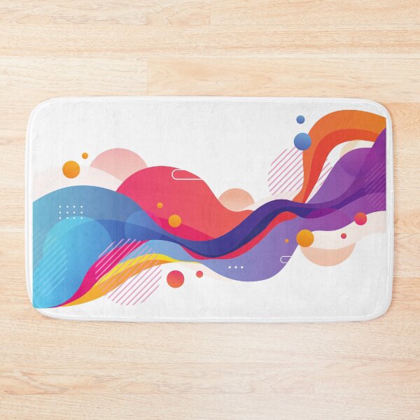 Item preview, Colorful Waves designed and sold by Qudor.