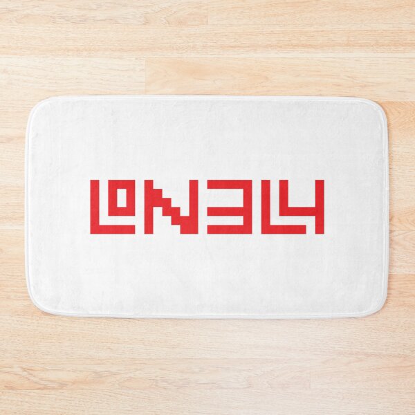 Item preview, L0N3L4 pixels red & white designed and sold by Ray Loka.
