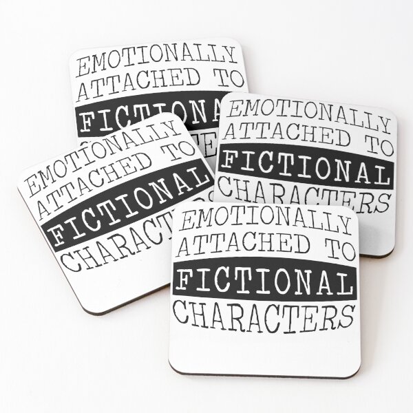 Item preview, Emotionally Attached to Fictional Characters designed and sold by FilmFit.