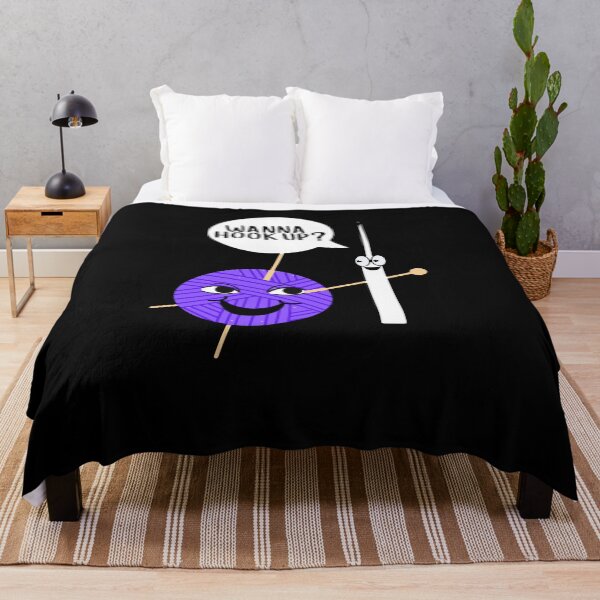 Item preview, Wanna Hook Up Crochet Knitting Hobby Mothers Day designed and sold by WichitaClothing.