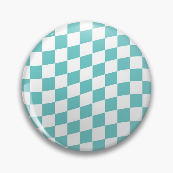 Item preview, sea foam color tile twist pattern checker pattern designed and sold by Ray Loka.