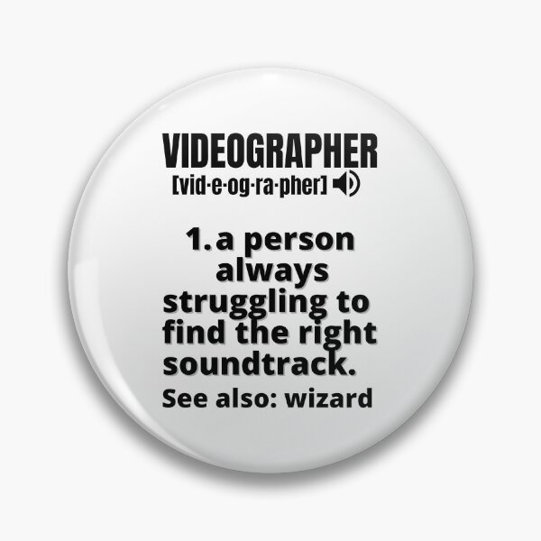 Item preview, Funny Videographer Definition designed and sold by stelsanc.