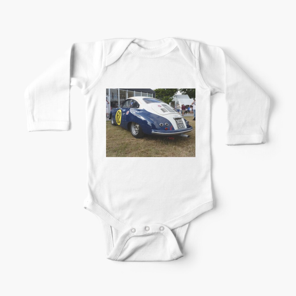 Porsche 356 Race Car Baby One Piece By Gingertom Redbubble