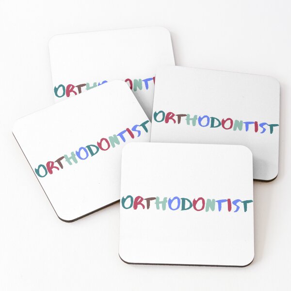Item preview, ORTHODONTIST - Colorful Label designed and sold by CulturalMesh.