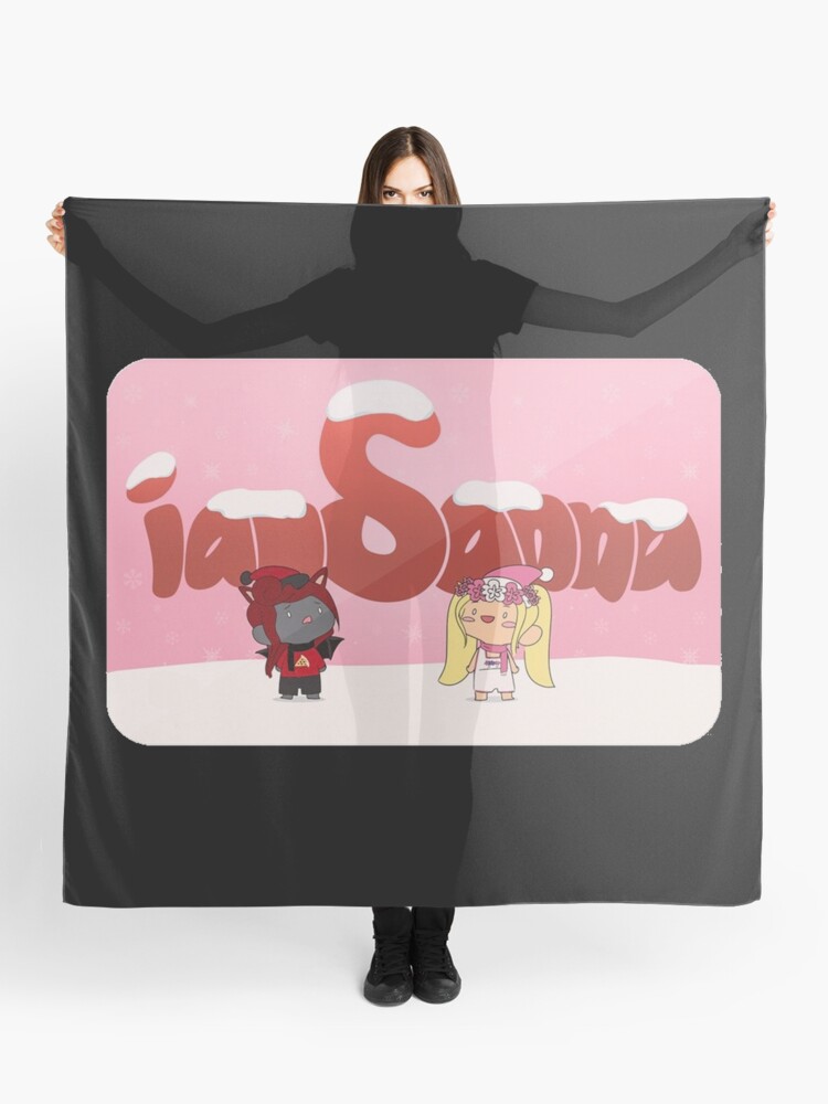 Sanna And Moody Winter Iamsanna Loves Unicorns Roblox Black Scarf By Totkisha1 Redbubble - roblox winter scarf