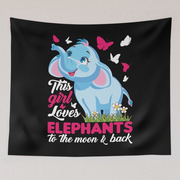 Item preview, This Girl Loves Elephants Gift Design designed and sold by Joxxio.