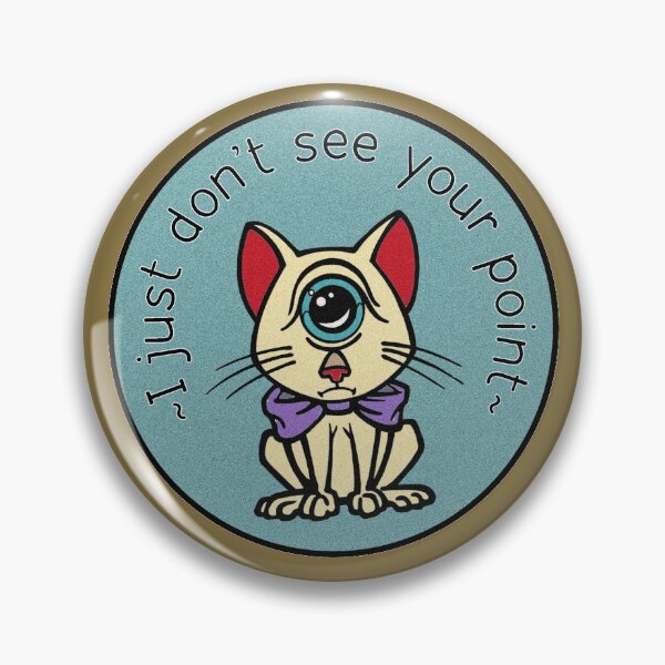Item preview, Point of View Cyclops Kitten designed and sold by sandpiperstudio.