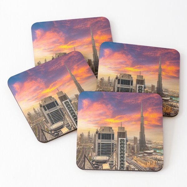 Item preview, Downtown Dubai Sunset designed and sold by PickCreation.