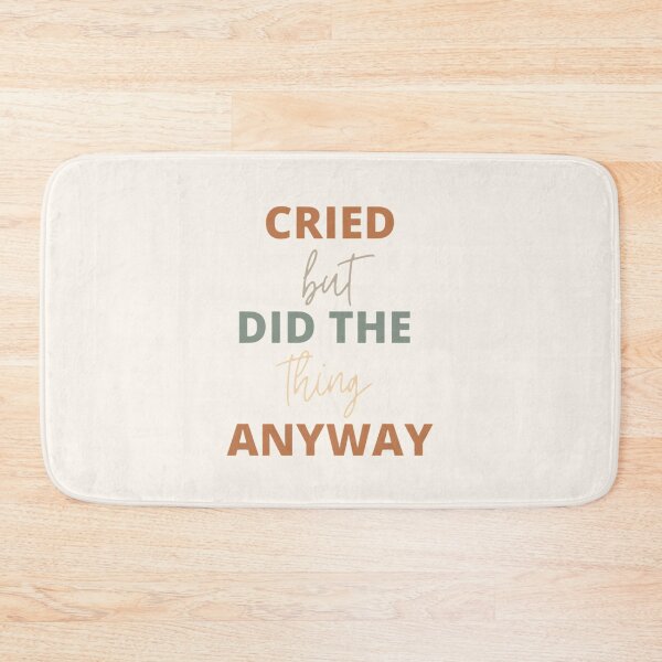 Item preview, CRIED but did the thing anyway designed and sold by MNCO.