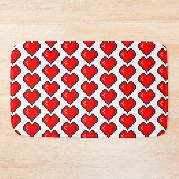 Item preview, Cute Pixel Heart I Video Game Red Heart designed and sold by Mini Tofu Shop.