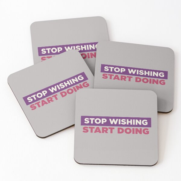 Item preview, Stop Wishing Start Doing designed and sold by The 90's Clothing.
