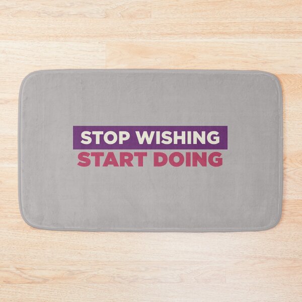 Item preview, Stop Wishing Start Doing designed and sold by The 90's Clothing.