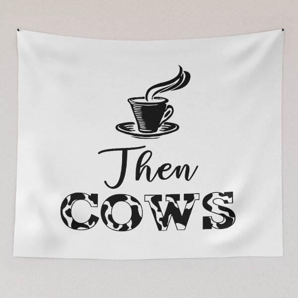 Item preview, Coffee then cows designed and sold by CreacionsMeraki.