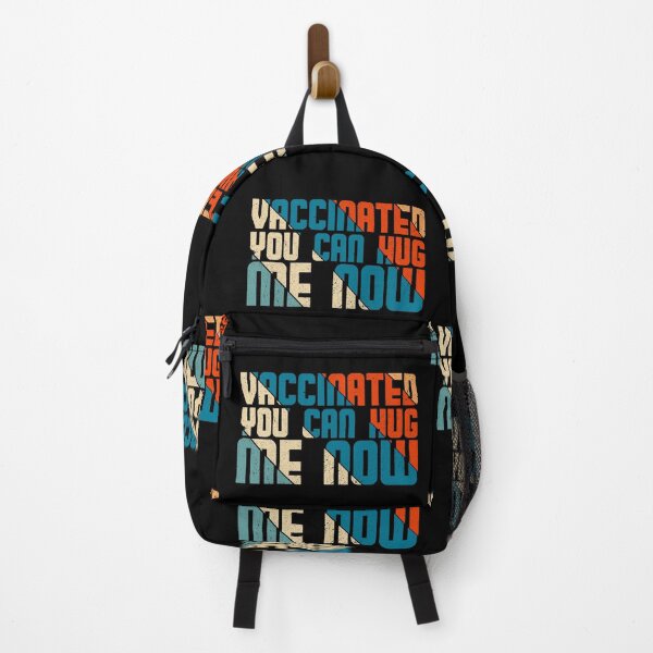 Item preview, vaccinated you can hug me now designed and sold by crazy merchs.