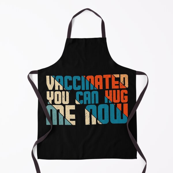 Item preview, vaccinated you can hug me now designed and sold by crazy merchs.