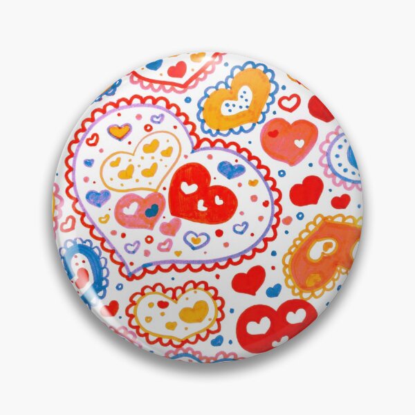 Item preview, Colorful cute hearts designed and sold by Mankaanna.