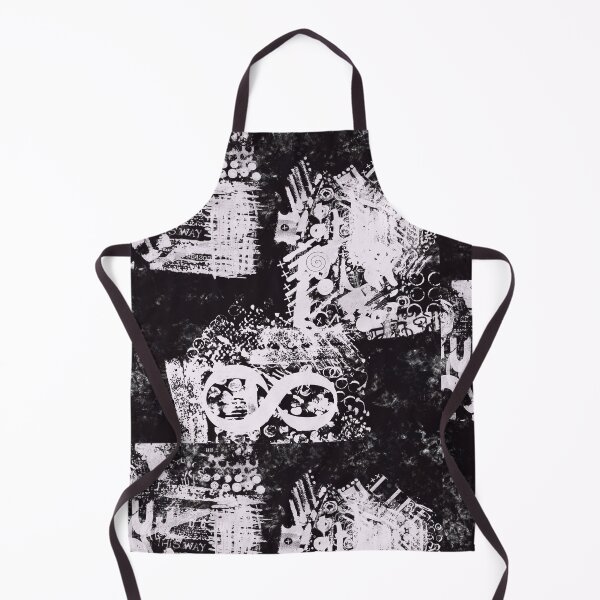 Aperçu de l'œuvre techniques mixtes noir et blanc créée et vendue par Stickerdepo.