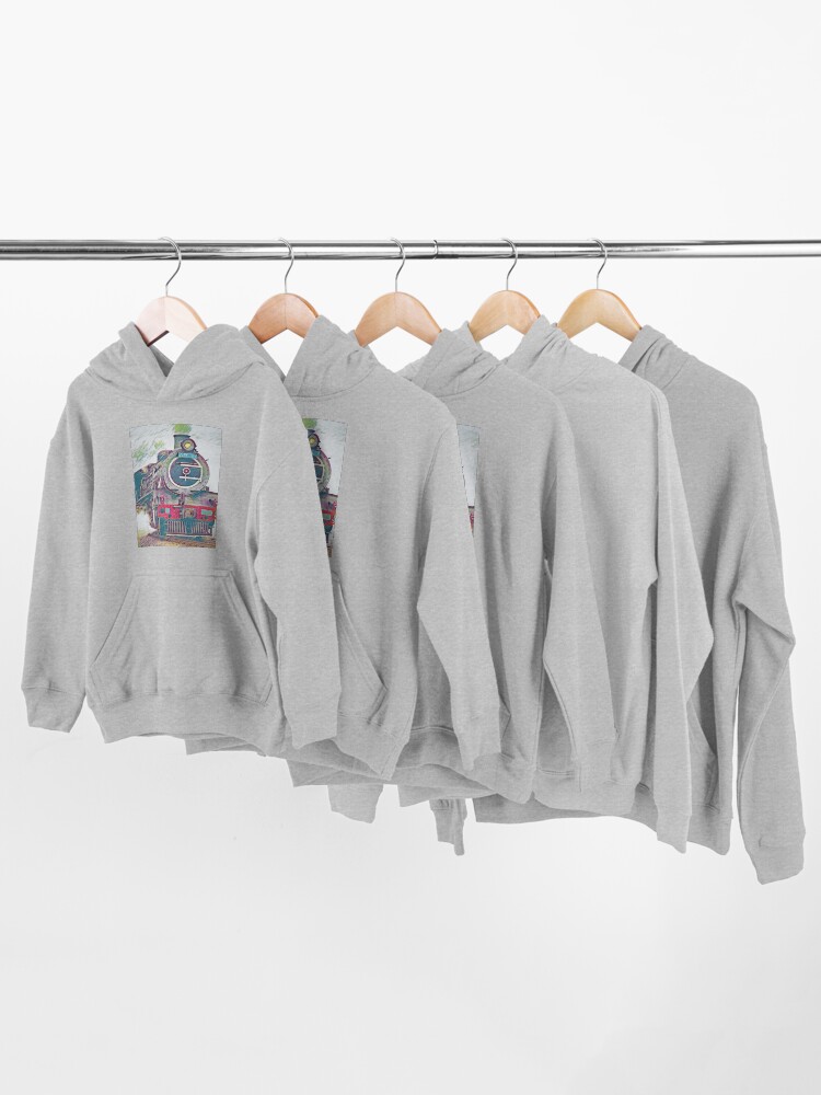 Alternate view of GALATHI Locomotive Train Westley - Trains Kids Pullover Hoodie