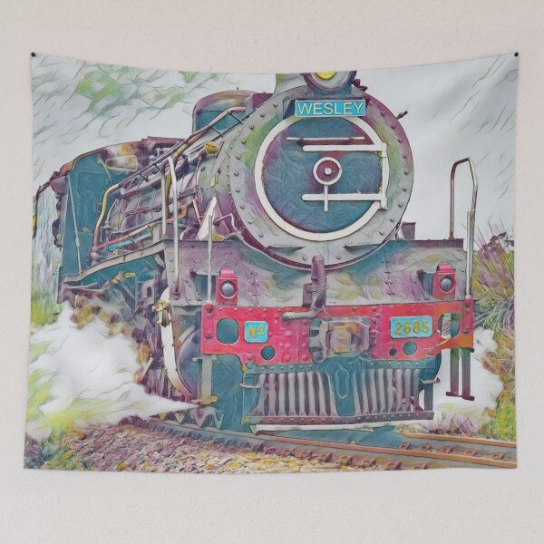 Item preview, GALATHI Locomotive Train Westley - Trains designed and sold by Galathi Designs.