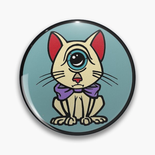 Item preview, Cyclops Kitten  designed and sold by sandpiperstudio.