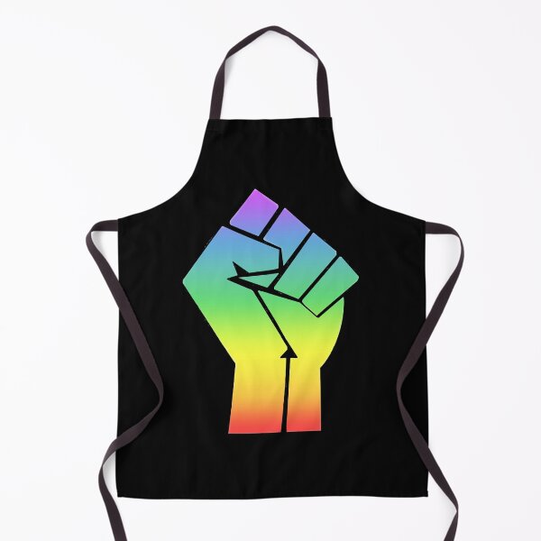 Item preview, Rainbow Black Lives Matter Raised Fist designed and sold by heyitslynslie.