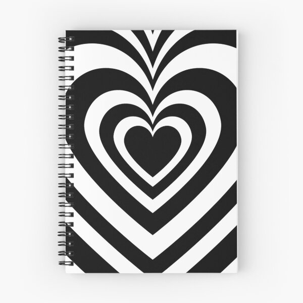 Item preview, b&w heart aesthetic  designed and sold by adoresapphics.
