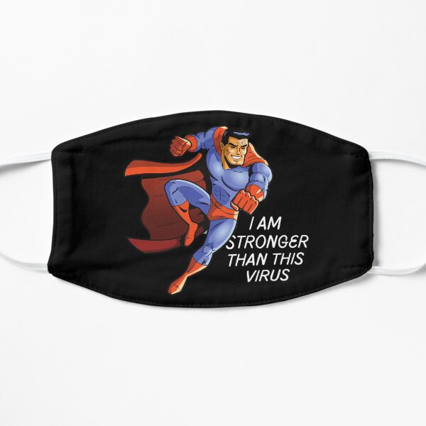 Superhero vs Virus Mask