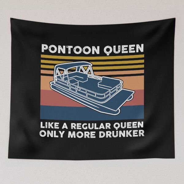 Item preview, Funny matching pontoon queen designed and sold by TekknoOutfits.