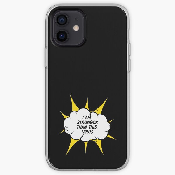 Superhero vs Virus iPhone Soft Case