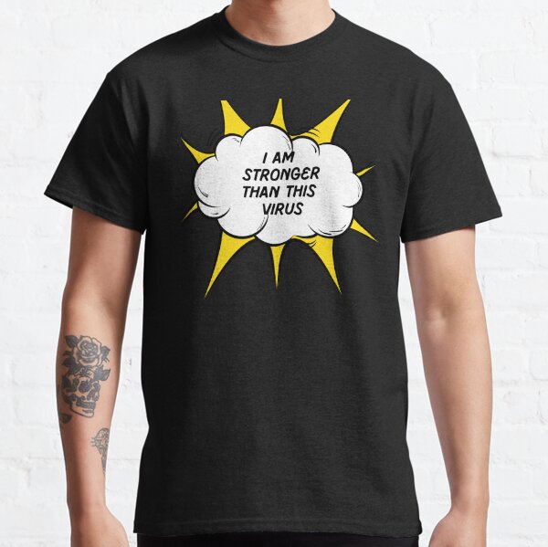 Superhero vs Virus Classic T-Shirt