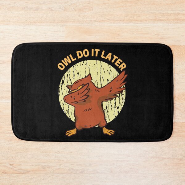 Item preview, Owl Do It Later designed and sold by ohmier.