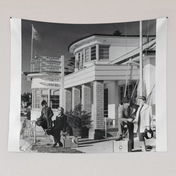 Item preview, Waiting For The Flying Boat 1938 designed and sold by Brimson-Marlor.