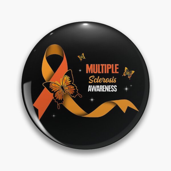 Item preview, Best Support Multiple Sclerosis Warrior Birthday Shirt Butterfly Ribbon Awareness T Shirt designed and sold by tuanitus.