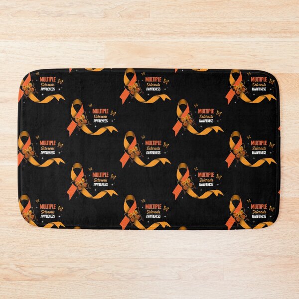 Item preview, Best Support Multiple Sclerosis Warrior Birthday Shirt Butterfly Ribbon Awareness T Shirt designed and sold by tuanitus.