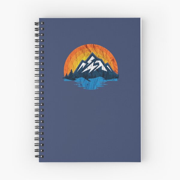 Item preview, Mountain Sunset Retro Vintage designed and sold by tpixx.
