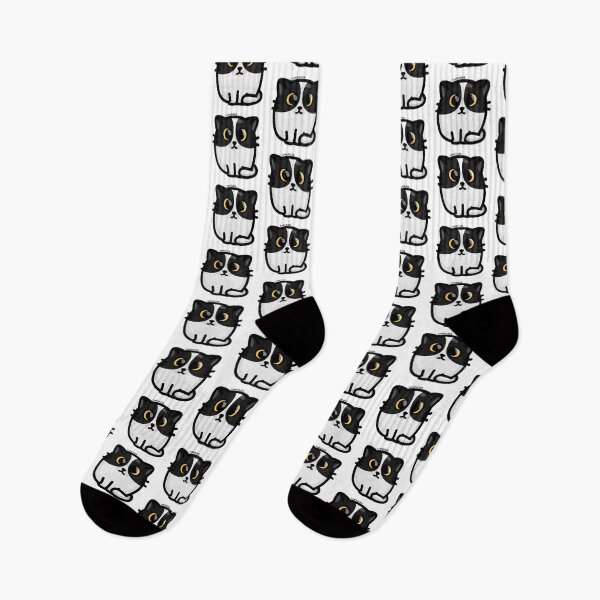 Item preview, Chonky Boi - Kitty (Black and White) designed and sold by TswizzleEG.