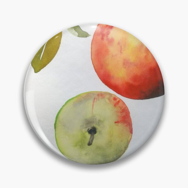 Item preview, watercolor apples N.o 4 designed and sold by kosarandrea.