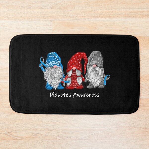 Item preview, Cool Diabetes Gnomes Shirt T1D Gnome Diabetic Ribbon Awareness designed and sold by tuanitus.