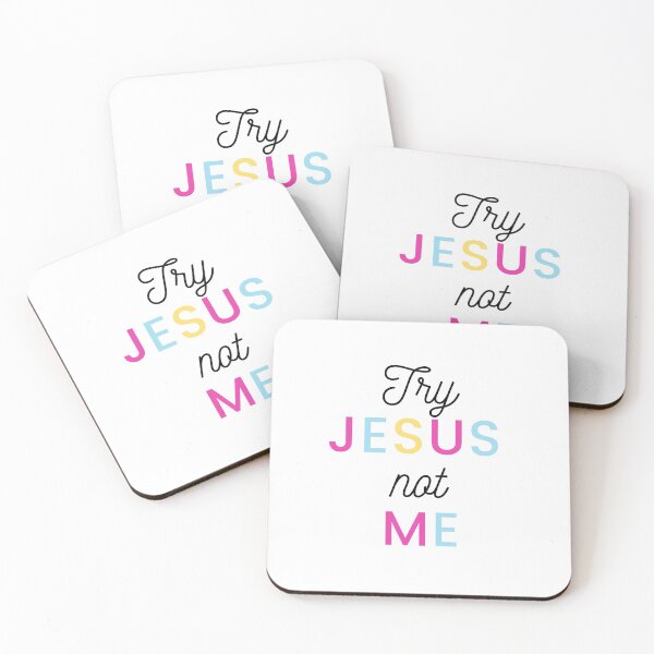 Item preview, Try Jesus Not Me designed and sold by Ogrelink.