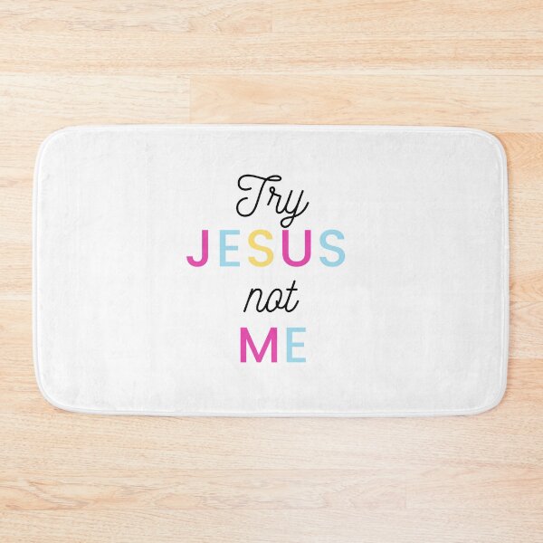 Item preview, Try Jesus Not Me designed and sold by Ogrelink.