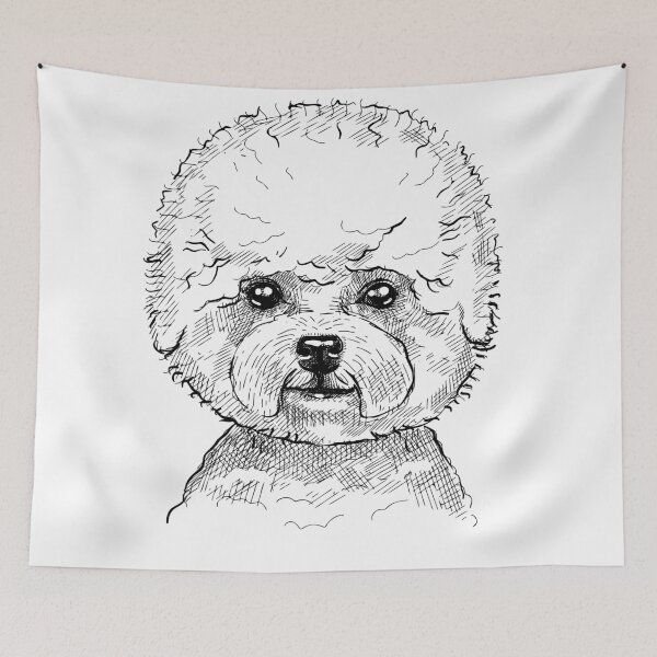 Item preview, French lap dog. a dog. designed and sold by Mankaanna.