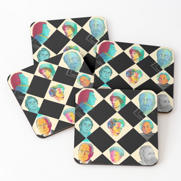 Item preview, Philosophers Pattern Chess iIlustration designed and sold by KennyLucky.