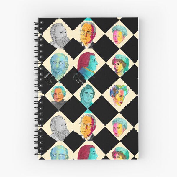 Item preview, Philosophers Pattern Chess iIlustration designed and sold by KennyLucky.