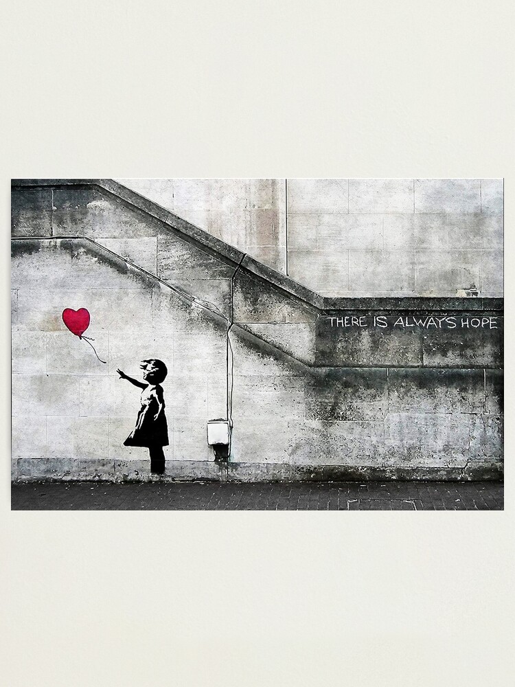 Banksy Poster. | Photographic Print