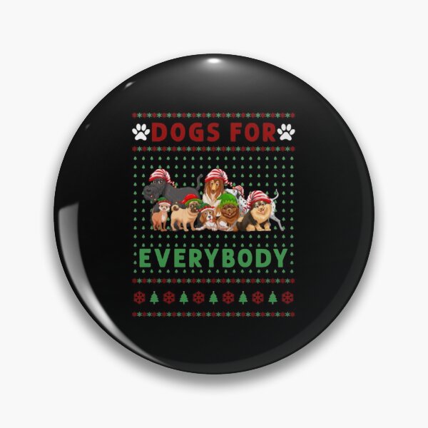 Item preview, Dogs For Everybody Ugly Christmas Sweatshirt Essential designed and sold by MaeAlfred.