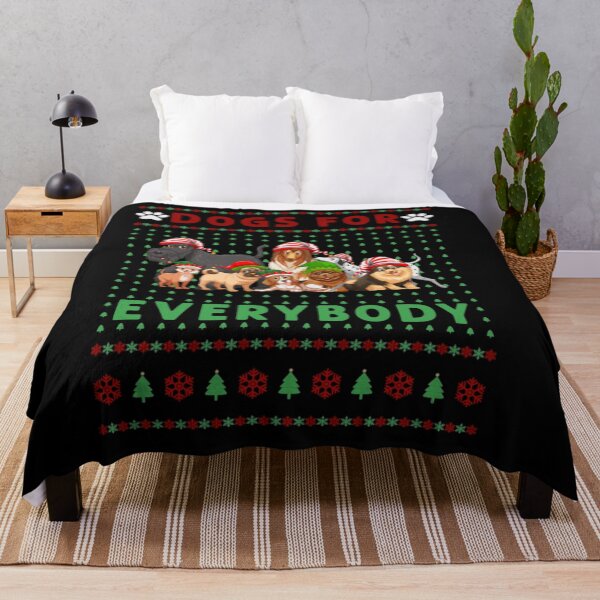 Item preview, Dogs For Everybody Ugly Christmas Sweatshirt Essential designed and sold by MaeAlfred.