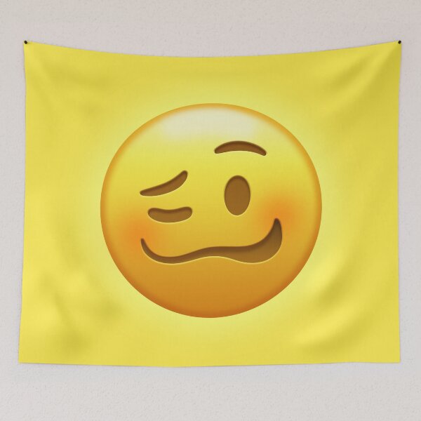 Item preview, Drunk Face Emoji | Pop Art designed and sold by williamcuccio.